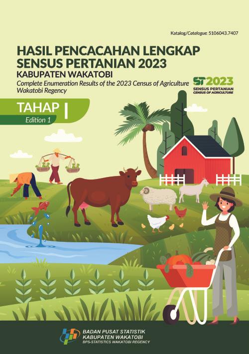Hasil Pencacahan Lengkap Sensus Pertanian 2023 - Tahap I Kabupaten Wakatobi